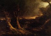 Thomas Cole A Tornado in the Wilderness Spain oil painting artist